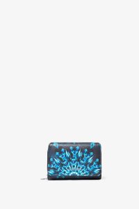 Desigual Blue mandalas coin purse Women's Wallets | BGQ-153078